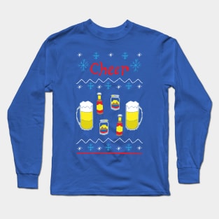 Ugly Christmas - CHEER Beer Long Sleeve T-Shirt